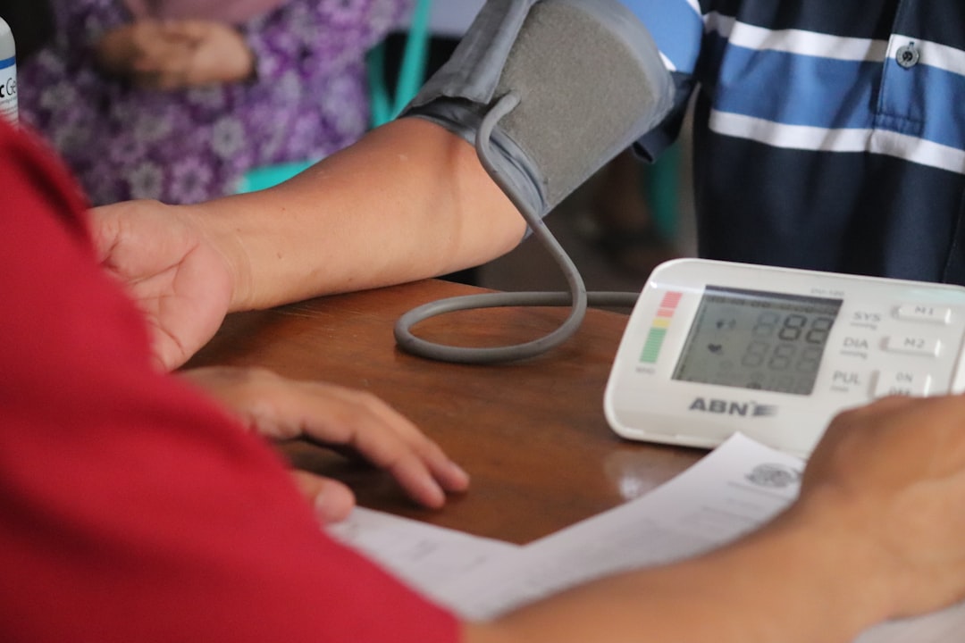 Photo hypertension management
