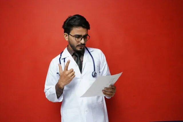 Photo reading medical test results guide