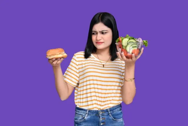 Photo common balanced diet mistakes